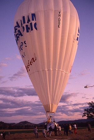 hot air balloon